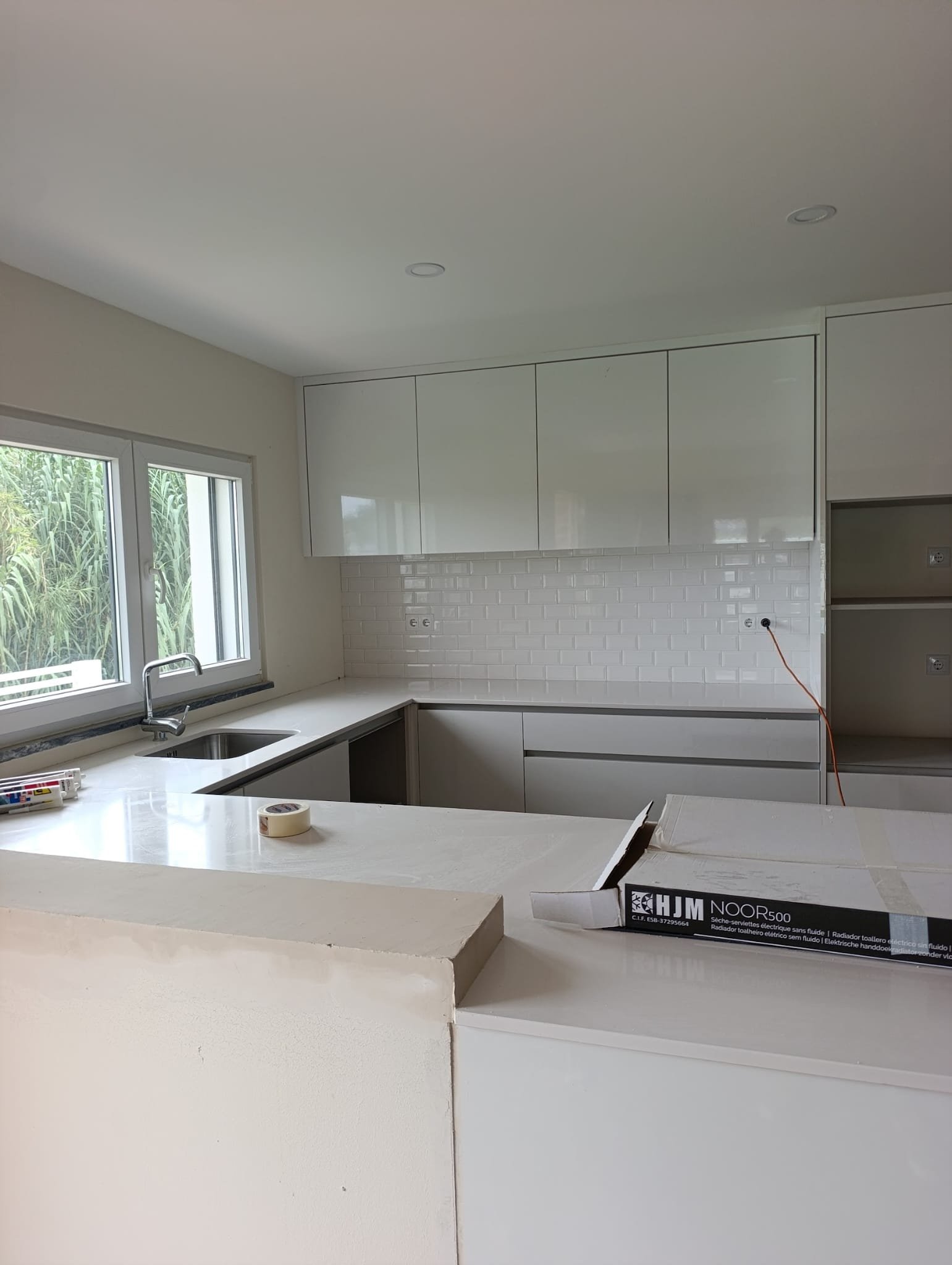Obra de remodelação Cravid
